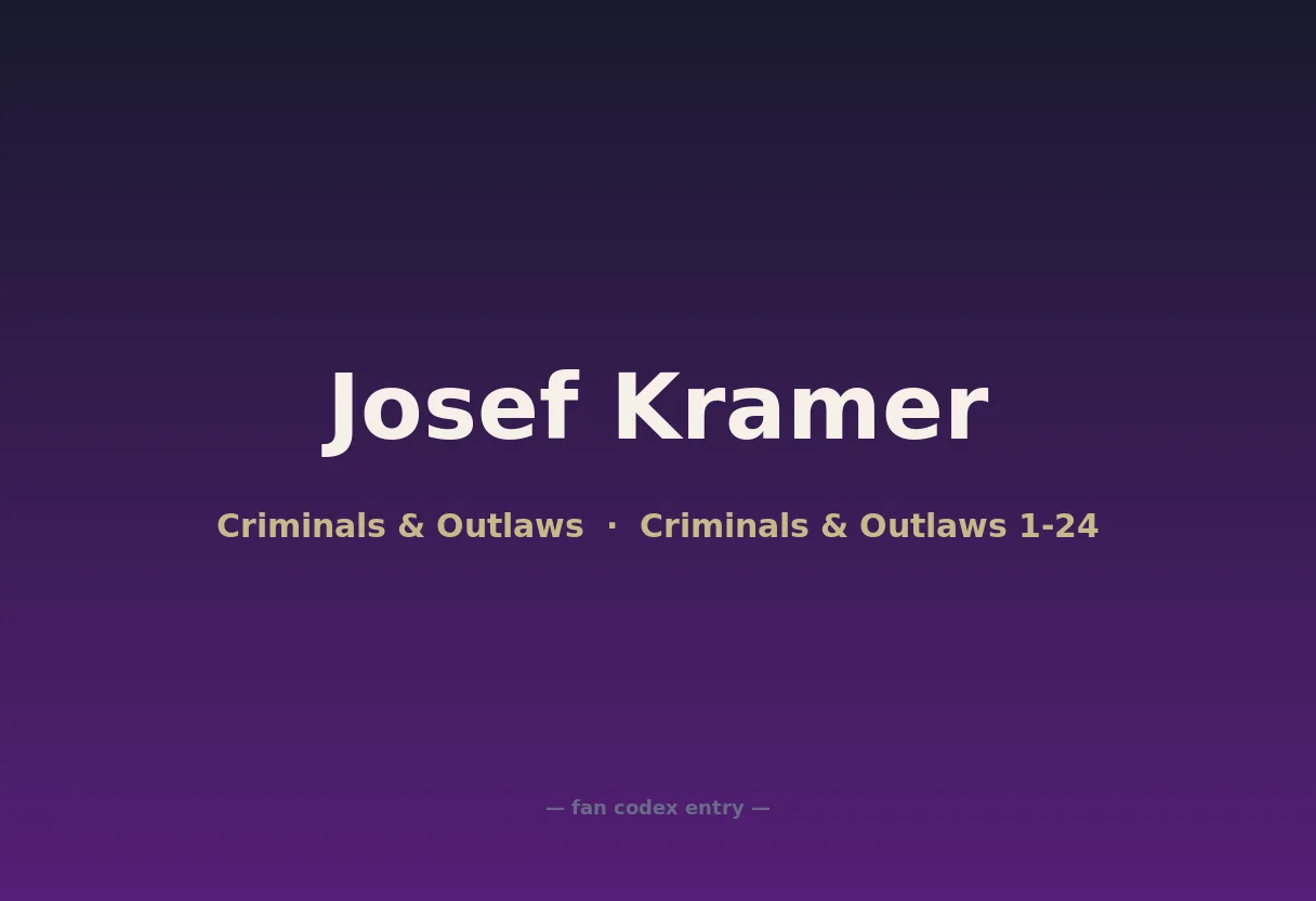 Josef Kramer