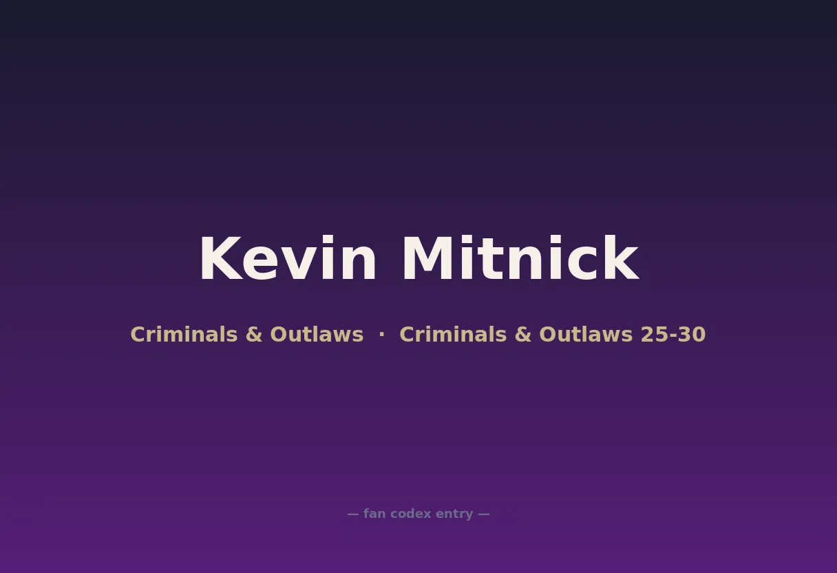 Kevin Mitnick